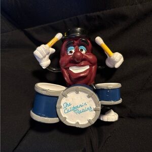California Raisins Drummer Figurine
